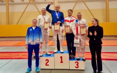 Чернышова (шпага) и Павел Лимков (сабля) — призёры ветеранского чемпионата России